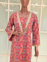 Red Paisley Set